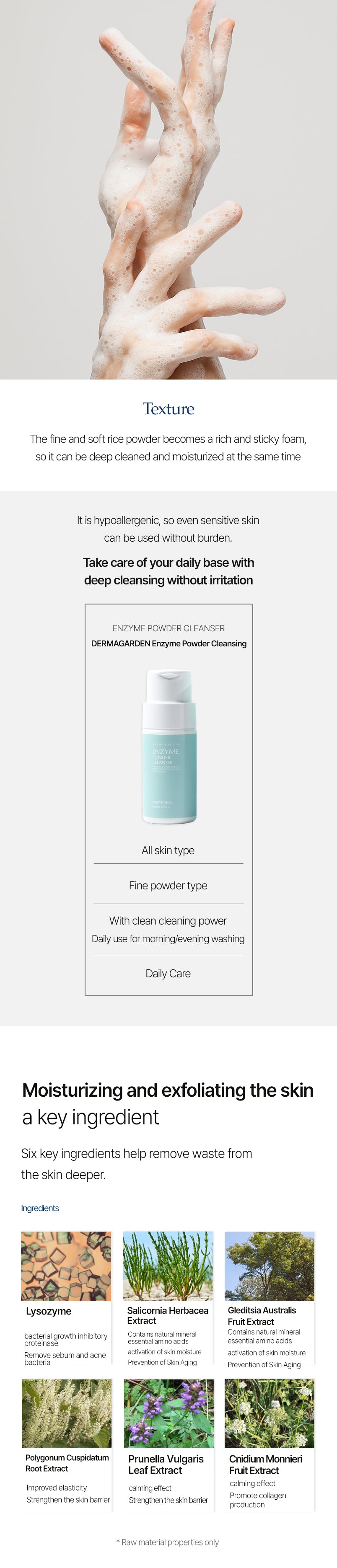 Dermagarden Enzyme Powder Cleanser
