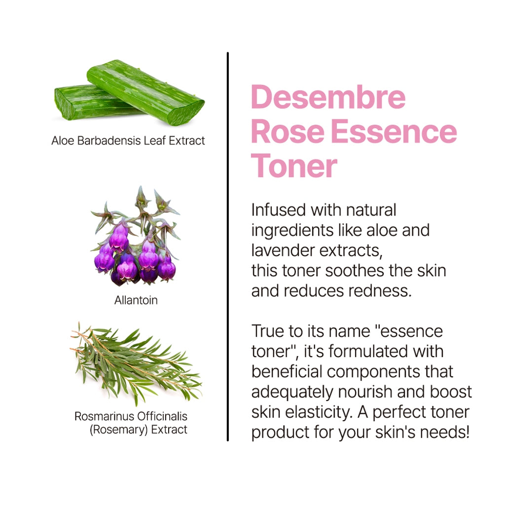 Desembre Derma Science Derma Essence Rose Toner